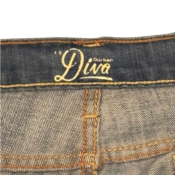 Old Navy Skinny Diva Blue Denim Jeans size 16 - Picture 2 of 4